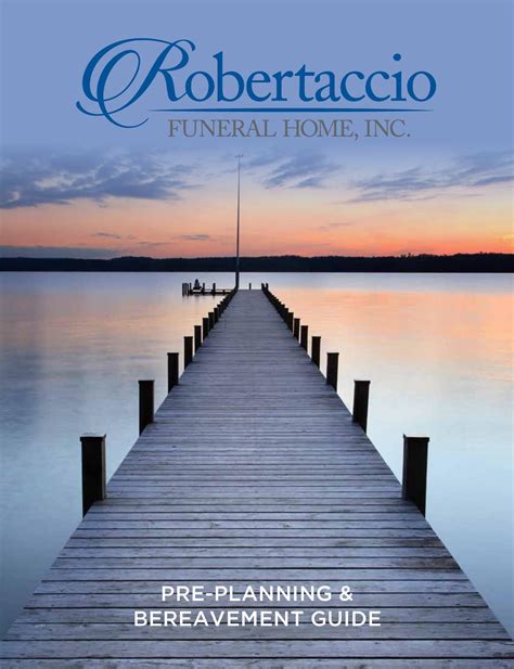 Contact the Robertaccio Funeral Home Inc Funeral Director to ensure the services they provide match your personal needs. Call the Funeral Director at (631) 475-7000. If there is a religious preference, make sure that Robertaccio Funeral Home Inc can accommodate your religious practices before, during and after the funeral ceremony and at any ....