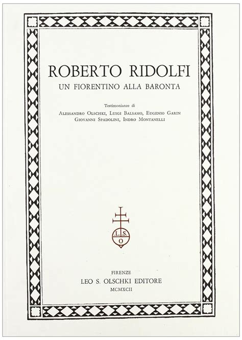 Roberto ridolfi un fiorentino alla baronta. - Indice bibliográfico dos trabalhos realizados pelo codeama..