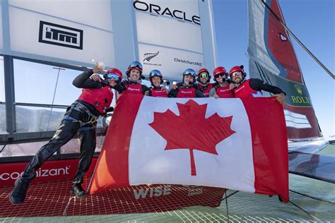 Robertson, Canada deny Burling, New Zealand home SailGP win
