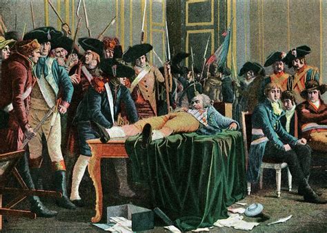 Robespierre death scene