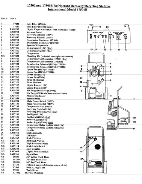 Robinair 34788 Parts / Parts Diagram – Panzitta Sales & Service