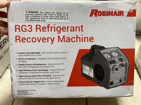 Robinair RG3-OB Refrigerant Recovery Machines