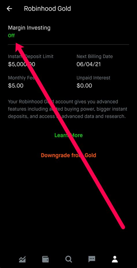 Robinhood Gold is an account offering premium services available for a $5 monthly fee. Not all investors will be eligible to trade on Margin. Margin investing involves the risk of greater ... . 
