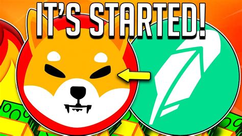 The day before the announcement at Robinhood, Shiba Inu