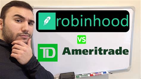 Robinhood vs ameritrade. Things To Know About Robinhood vs ameritrade. 