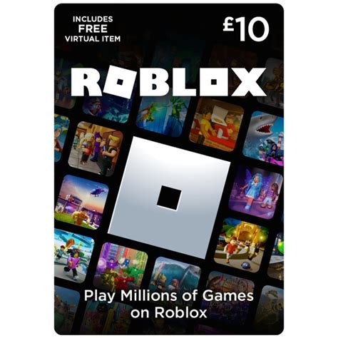 Roblox £10 Digital Gift Card (United Kingdom Only. Includes