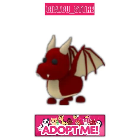 Roblox Adopt me pet dragon Roblox Sticker TeePublic