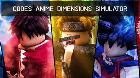 Roblox Anime Dimensions Codes for August 2022