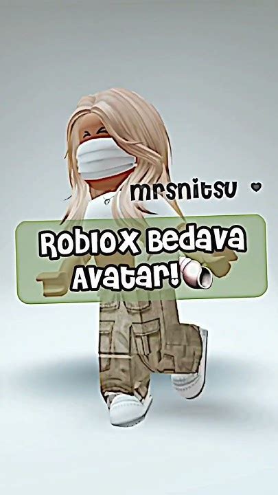 Roblox Bedava Avatar! || #shorts #short YouTube. 