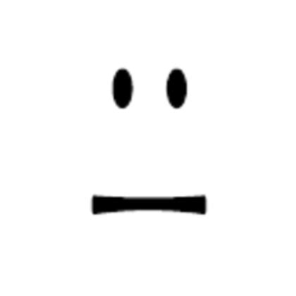 Roblox Blank Face Decal