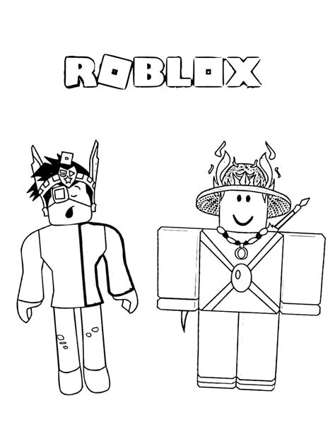 Roblox Category Cute Coloring Pages, Coloring