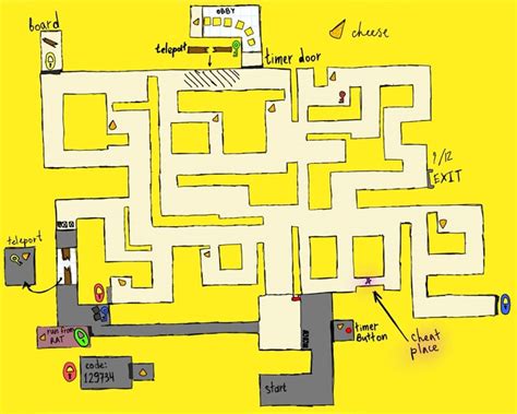 Roblox Cheese Escape Chapter 2 Map