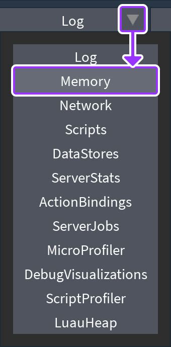 Roblox Client Memory Usage