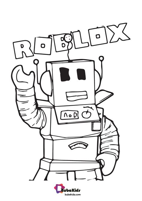 Roblox Coloring Page Printable