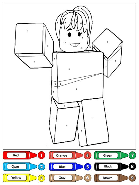 Roblox Colour By Numbers