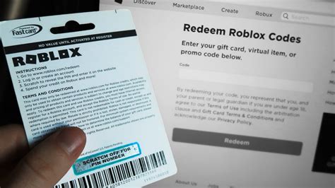 Roblox Gift Card Code Image