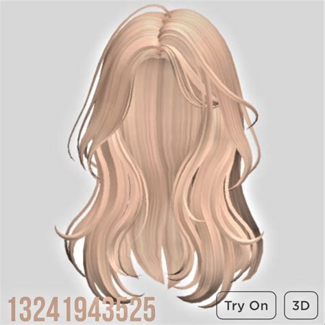 Roblox Hair Id