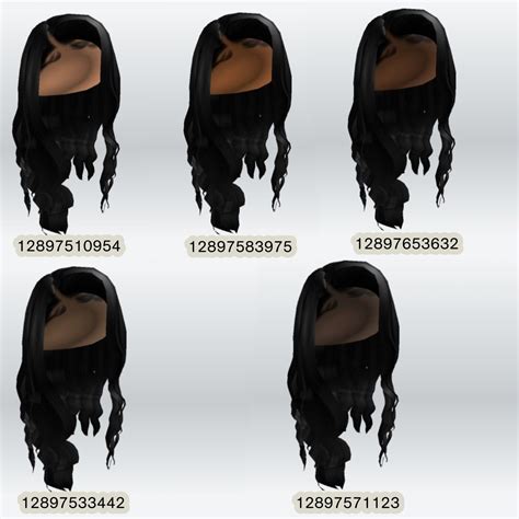 Roblox Hair Id: Roblox Hair Codes (September 2025 Page 73 - List of ALL Roblox Hair Codes (September 2025 image 1