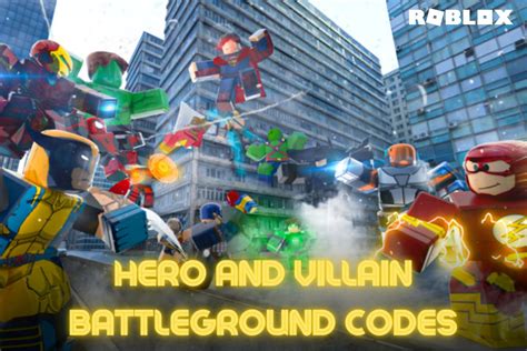 Roblox Hero and Villain Battlegrounds codes November 2022 Free Coins 