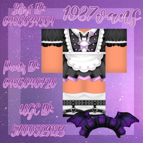 Roblox Maid Outfits with matching hats in 2021 Maid outfit, Roblox