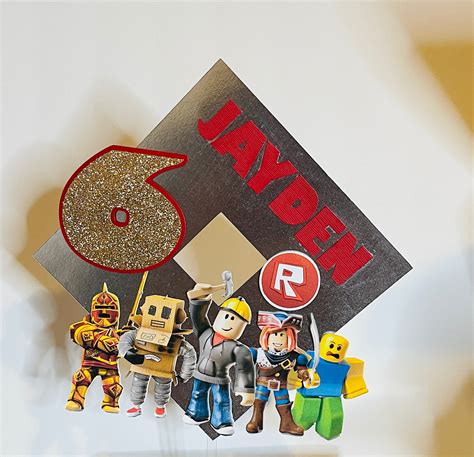 Roblox Make Your Own Cake Topper Cut File Png Cricut Etsy