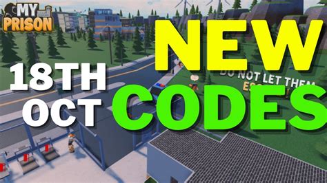Roblox My Prison Codes October 2022 The Nerd Stash