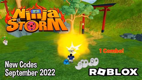 Roblox Ninja Storm Simulator Codes September 2022 
