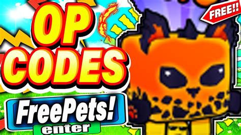 Roblox Pet Crafting Simulator Codes October 2022 
