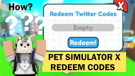 Roblox Pet Simulator X Codes November 2021 How To Redeem GamePlayerr