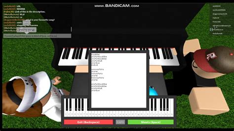 Roblox Piano Sheet For Havana Theme Loader