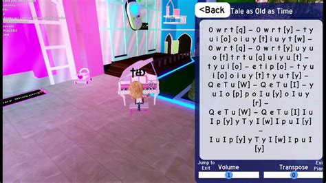 Roblox Piano Song Sheets From Royale High Vrogue