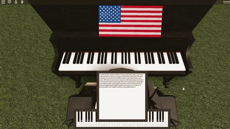 Roblox Piano The Star Spangled Banner YouTube