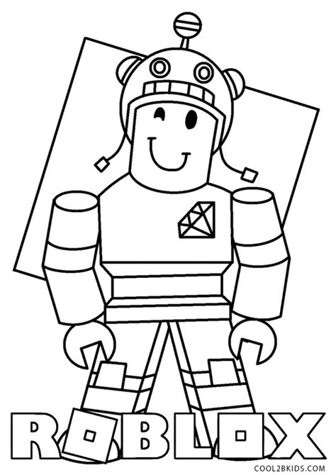 Roblox Printable Coloring Pages