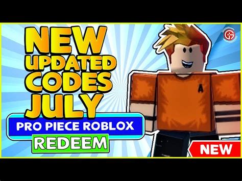 Roblox Pro Piece codes July 2022 Free rewards
