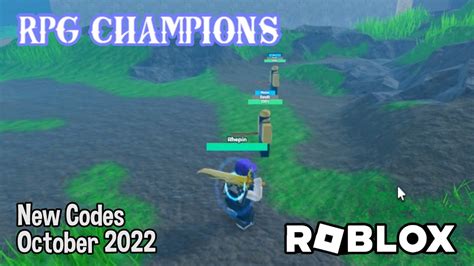 Roblox RPG Champions Codes October 2022 The Nerd Stash