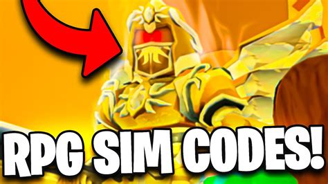 Roblox RPG Simulator codes in November 2022 Free Coins and Tokens