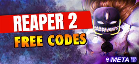 Roblox Reaper 2 codes September 2022 Free rerolls cash and more  