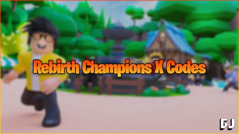 Roblox Rebirth Champions X codes September 2022 Free Rebirths Clicks and more