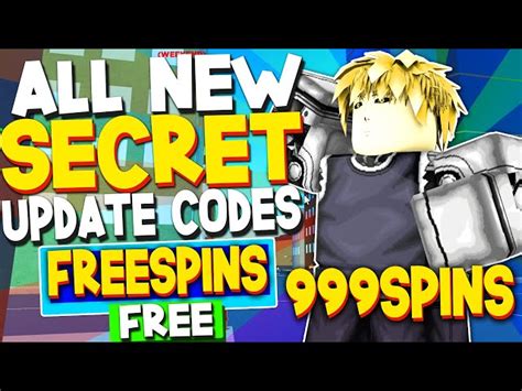 Roblox Saitamania codes August 2022 Free boosts spins and more 