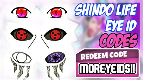 Roblox Shindo Life Eye ID August 2022 