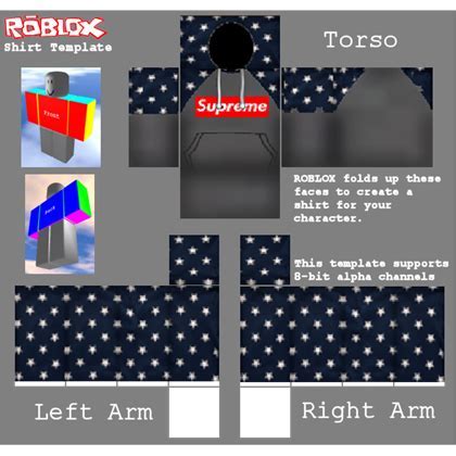 Roblox Shirt Template 2020 Free Supreme and Everybody