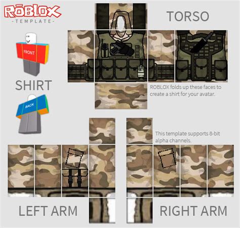 Roblox Shirt Template Army Army Military