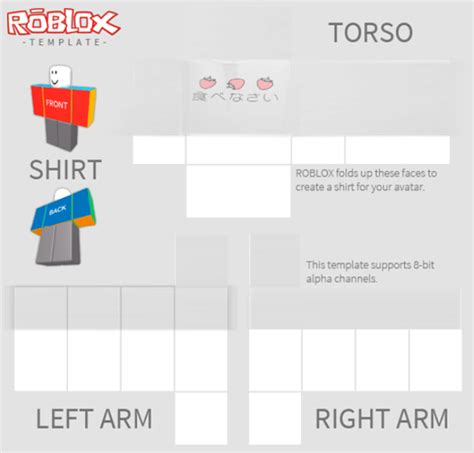 Roblox Shirt Template Png Transparent Roblox Shirt Template Png Image Free Download Pngkey