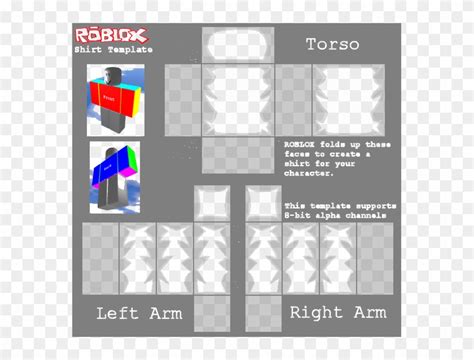 Roblox Shirt Template Transparent 585x559 Png