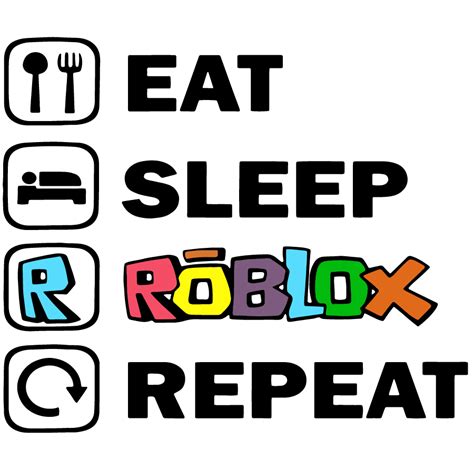 Roblox Svg, Roblox game svg, Eat Sleep Roblox Svg Cut Files, Inspire