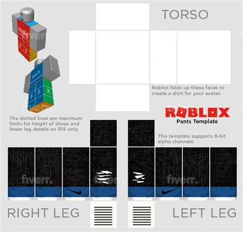 Roblox Templates Jeans Hunk Specification
