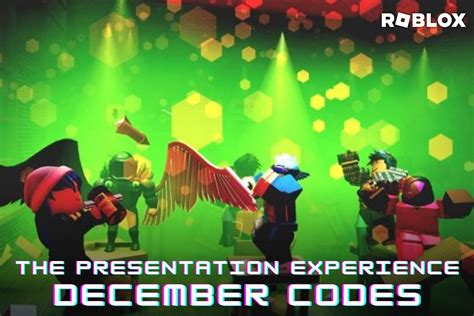 Roblox The Presentation Experience codes November 2022 Free gems points and much more
