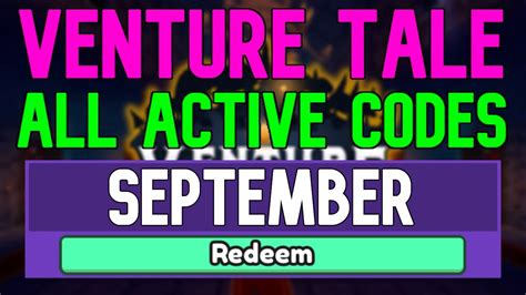 Roblox Venture Tale Codes September 2022 The Nerd Stash