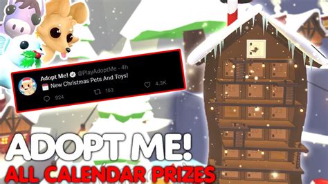 Roblox adopt me advent calendar day 12 YouTube