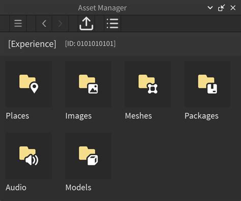 Roblox asset store.  You can also import industry standard asset types...